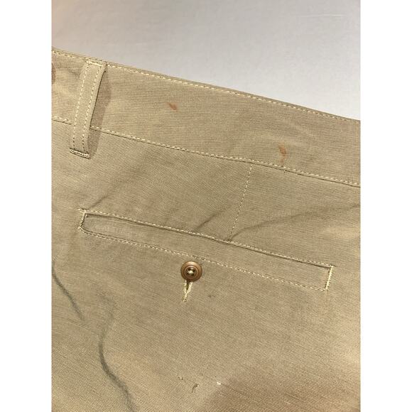 Quicksilver Amphibian Men’s Shorts Khaki Brown Size 42 X 9 | 4 Way Stretch Chino - Picture 10 of 13